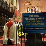 Trzebnica 2025. Piesza Pielgrzymka Wrocławska do Grobu św. Jadwigi - wyjście