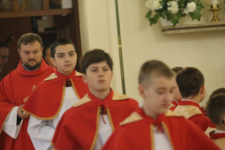 Święto patrona w Łękawce