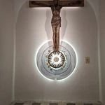 Montaż nowego prezbiterium