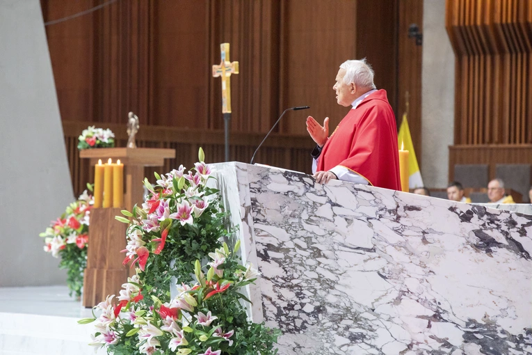 Relikwie bł. Stanisława Starowieyskiego w Świątyni Opatrzności Bożej
