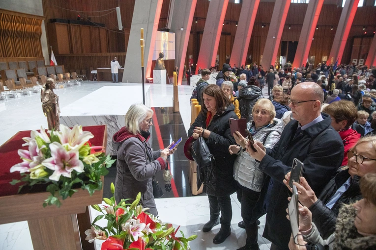 Relikwie bł. Stanisława Starowieyskiego w Świątyni Opatrzności Bożej