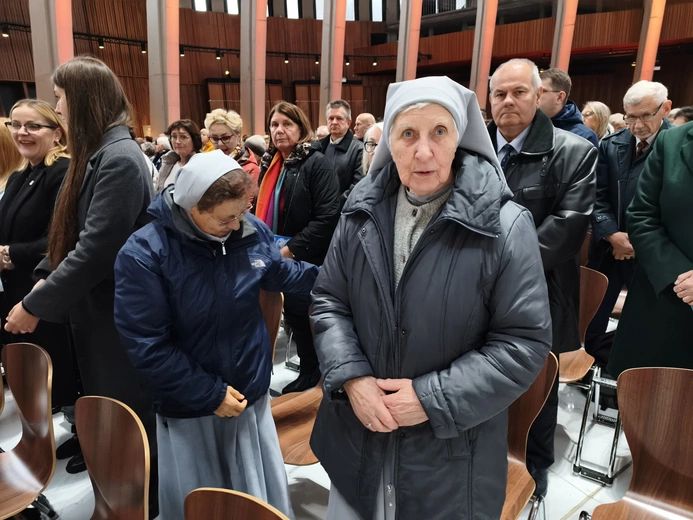 Członkowie Akcji Katolickiej w Świątyni Opatrzności Bożej