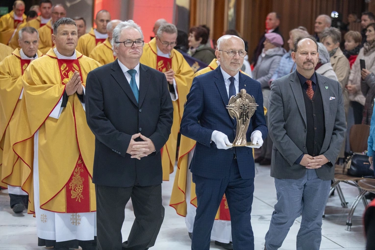 Członkowie Akcji Katolickiej w Świątyni Opatrzności Bożej