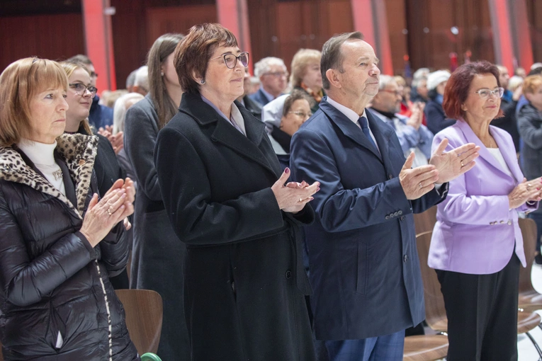 Członkowie Akcji Katolickiej w Świątyni Opatrzności Bożej
