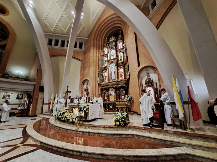 Poświęcenie organów kościele św. Jana Pawła II w Nowym Sączu
