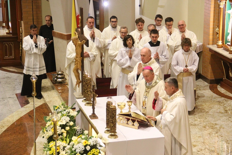 Poświęcenie organów kościele św. Jana Pawła II w Nowym Sączu
