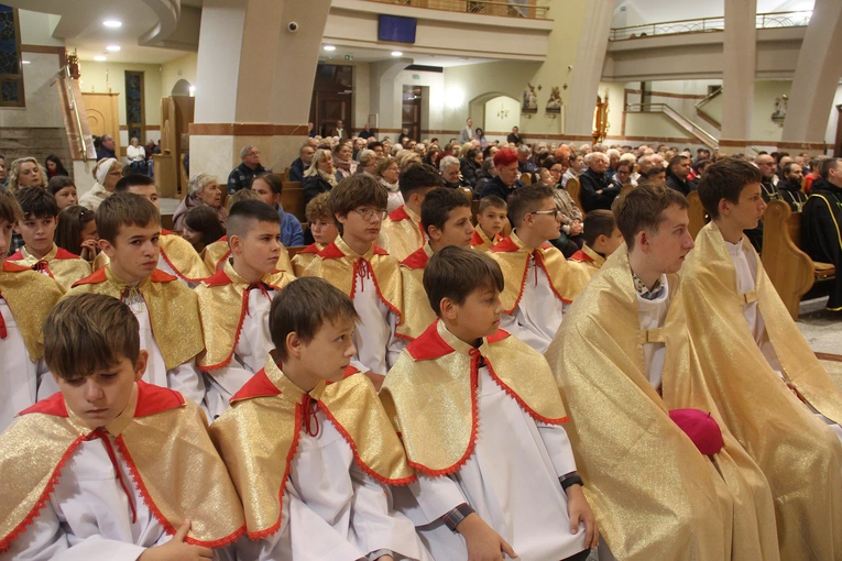 Poświęcenie organów kościele św. Jana Pawła II w Nowym Sączu