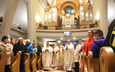 Poświęcenie organów kościele św. Jana Pawła II w Nowym Sączu