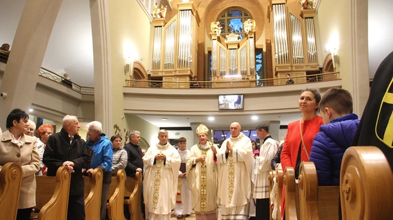 Poświęcenie organów kościele św. Jana Pawła II w Nowym Sączu
