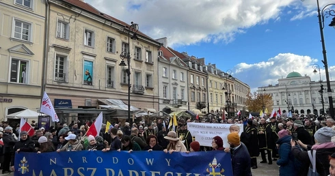 Narodowy Marsz Papieski świadectwem wiary i pamięci