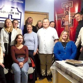 Oazowa diakonia wyzwolenia w nowym składzie na spotkaniu w parafii św. Pawła w Bielsku-Białej. 