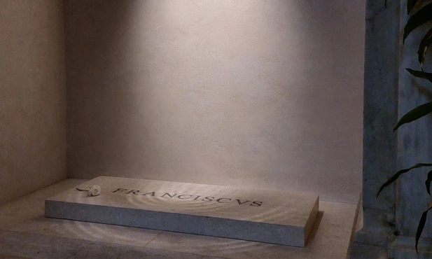 Grób papieża Franciszka w Santa Maria Maggiore