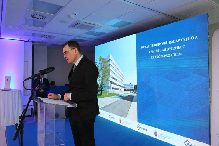 Nowoczesny budynek badawczy na Kampusie Medycznym UJ