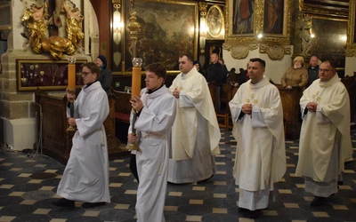 Modlitwa za zmarłych kanoników Kapituły Katedralnej w Sandomierzu