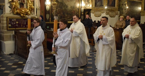 Modlitwa za zmarłych kanoników Kapituły Katedralnej w Sandomierzu