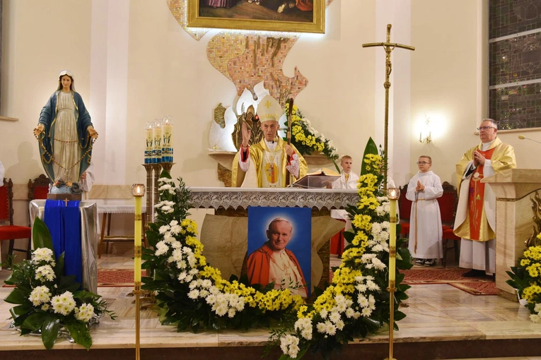 Św. Jan Paweł II w Kątach