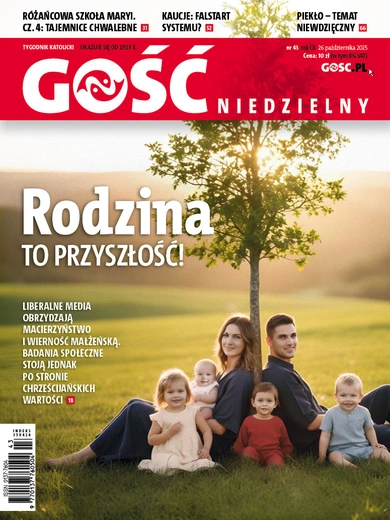 W najnowszym „Gościu Niedzielnym”: rodzina to przyszłość