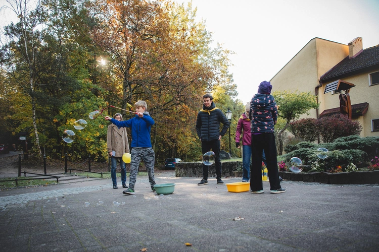 Piknik rodzinny FDNT w matemblewskim sanktuarium