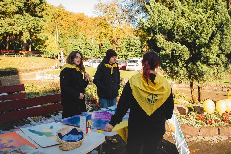 Piknik rodzinny FDNT w matemblewskim sanktuarium
