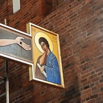 Nowy krzyż w głogowskiej kolegiacie