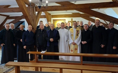 Dzień skupienia dekanalnych ojców duchownych w Garnierówce