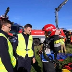 Wodne ćwiczenia straży pożarnej