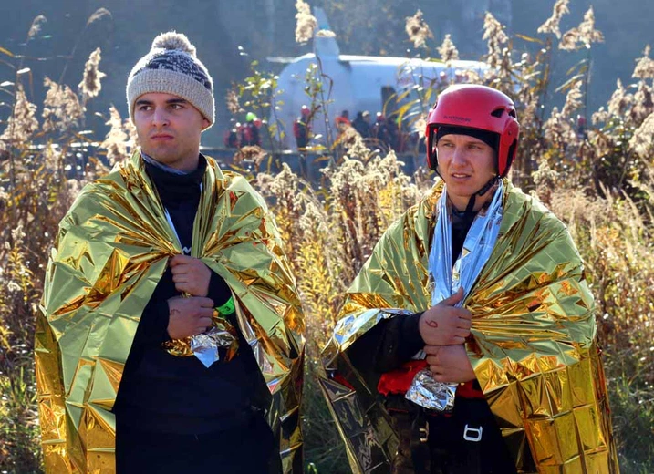 Wodne ćwiczenia straży pożarnej