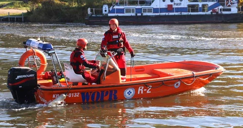 Wodne ćwiczenia straży pożarnej