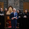 Król Karol III w Bazylice św. Pawła za Murami