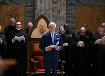 Król Karol III w Bazylice św. Pawła za Murami