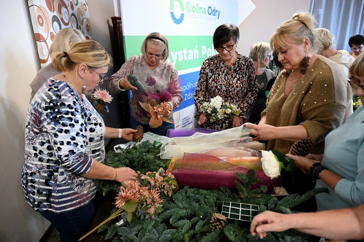 Warsztaty florystyczne w Zdzieszowicach
