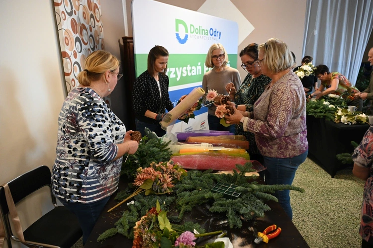 Warsztaty florystyczne w Zdzieszowicach