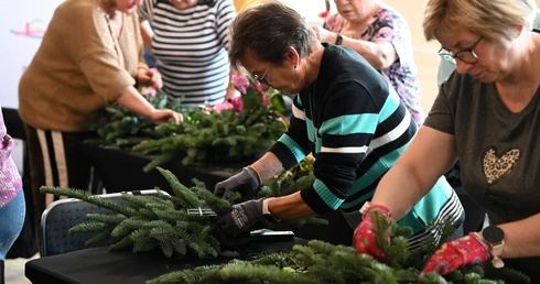 Warsztaty florystyczne w Zdzieszowicach