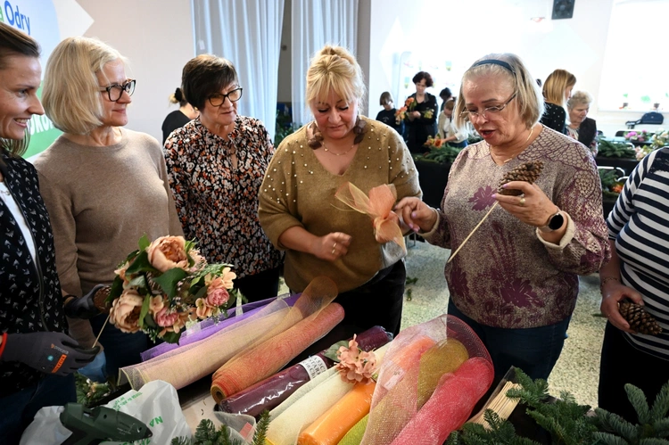 Warsztaty florystyczne w Zdzieszowicach