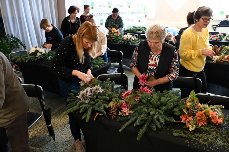 Warsztaty florystyczne w Zdzieszowicach
