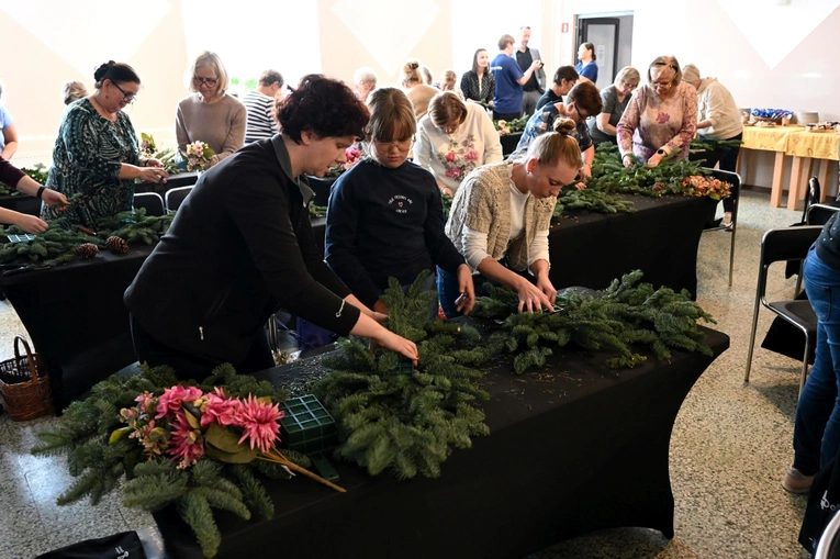 Warsztaty florystyczne w Zdzieszowicach