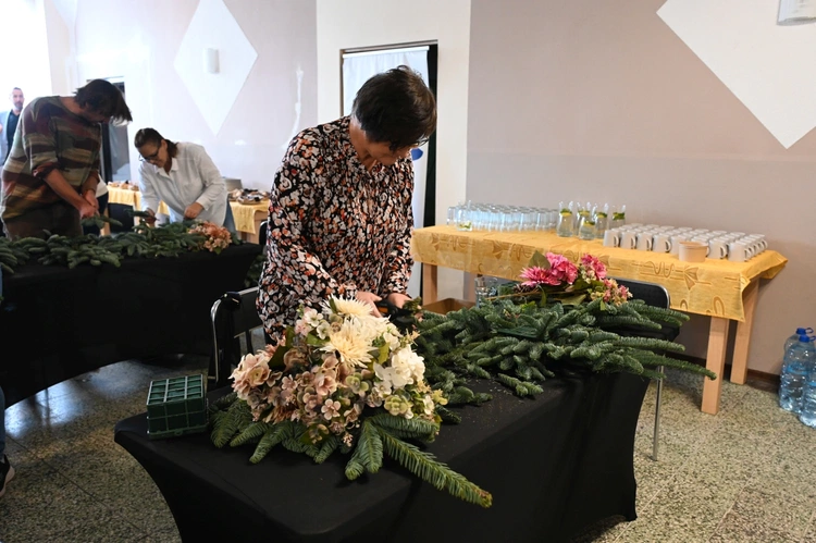 Warsztaty florystyczne w Zdzieszowicach