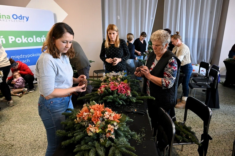 Warsztaty florystyczne w Zdzieszowicach