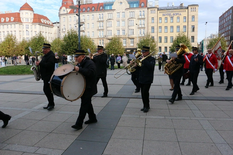 45. rocznica protestu głodowego kolejarzy we Wrocławiu - obchody