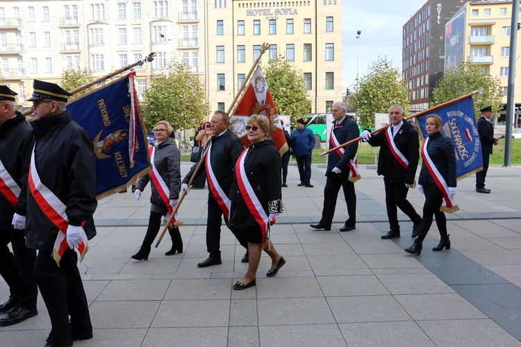 45. rocznica protestu głodowego kolejarzy we Wrocławiu - obchody