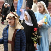 Rabka-Zdrój. Święci na ulicach