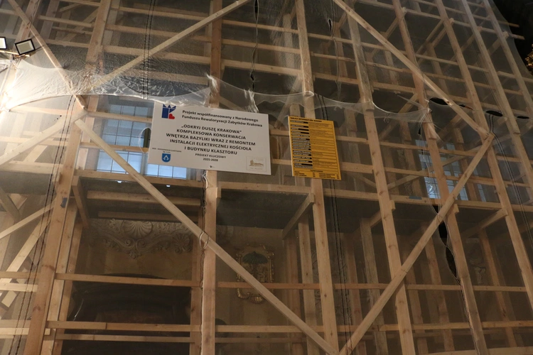 Renowacja bazyliki paulinów na Skałce