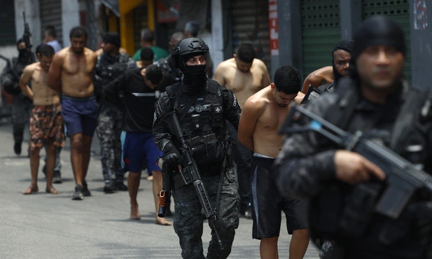 Aresztowania w fawelach