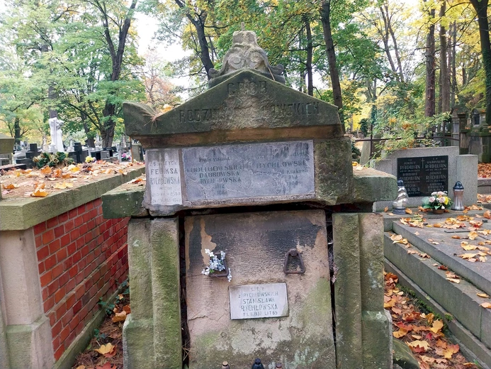 Może Rada Miasta zaradzi coś przeciwko postępującemu niszczeniu grobu dawnej zasłużonej krakowskiej radnej?