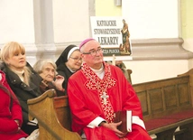 Najliczniejszą grupą była  ponad 20-osobowa reprezentacja Katolickiego Stowarzyszenia Lekarzy z diecezji płockiej.