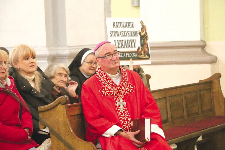 Najliczniejszą grupą była  ponad 20-osobowa reprezentacja Katolickiego Stowarzyszenia Lekarzy z diecezji płockiej.
