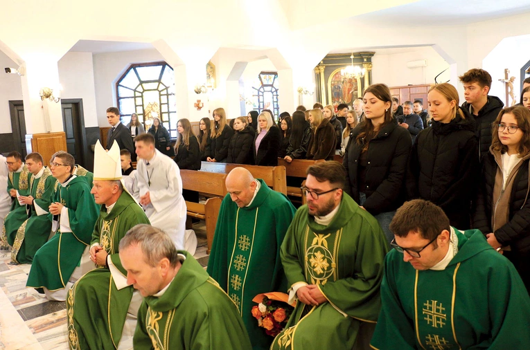 Mszy św. przewodniczył bp Marek Solarczyk.