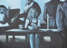 Jedna z prac ucznia ZPPKP im. Jana Cybisa w Opolu – wystawa została przygotowana specjalnie na tę konferencję.