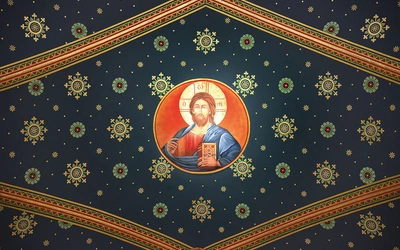 Zmierzamy do nieba – zdaje się mówić kościelne sklepienie.