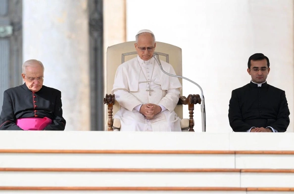 Podczas audiencji generalnej